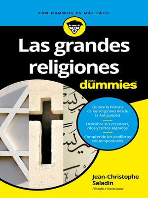 cover image of Las grandes religiones para Dummies